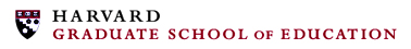 Harvard Graduate School of Education Logo